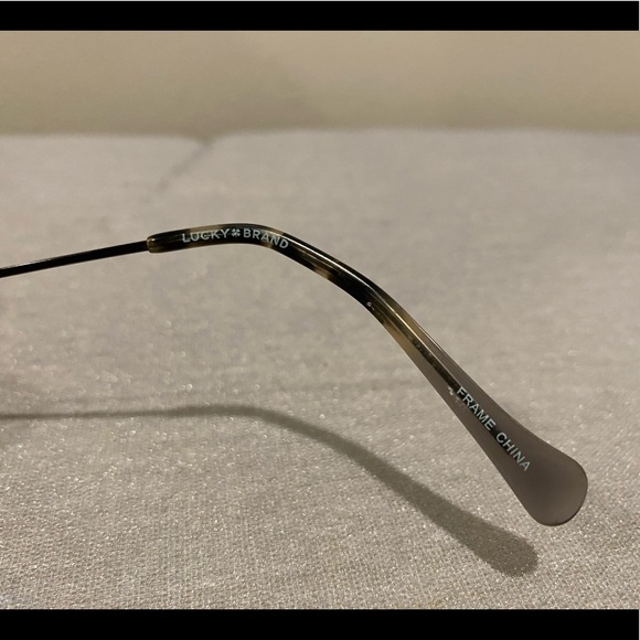 Lucky Brand Grey Tortoise Eyeglasses Frames - Picture 5 of 8